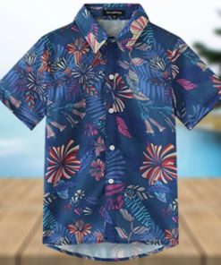 Spring Gege Boys Short Sleeve Hawaiian Shirt