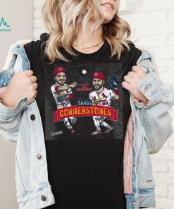 St Louis Cardinals Cards Cornerstones T Shirt