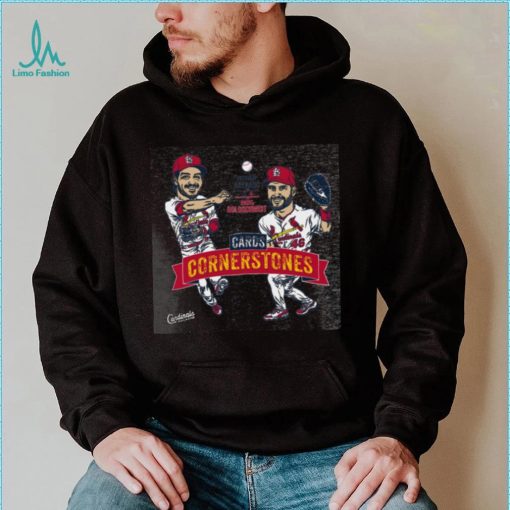 St Louis Cardinals Cards Cornerstones T Shirt