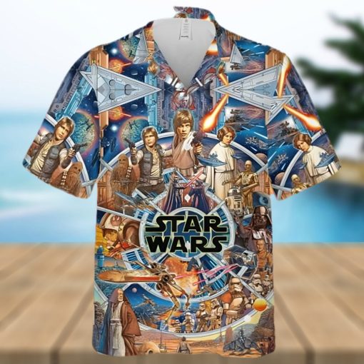 Star Wars Characters Funny Summer Hawaiian Shirt