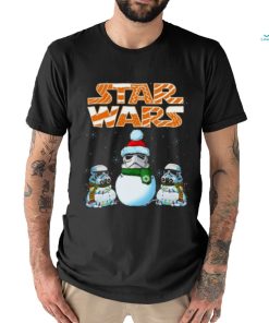 Star Wars Christmas Gingerbread T Shirt Darth Vader Stormtrooper Boba Fett