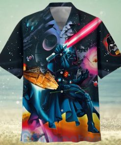 Star Wars Dark Vader Super Power Light Hawaiian Shirt