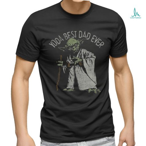 Star Wars Yoda Best Dad Ever Graphic T Shirt Father’s Day Gift