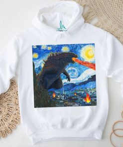 Starry night godzilla 2023 t shirt