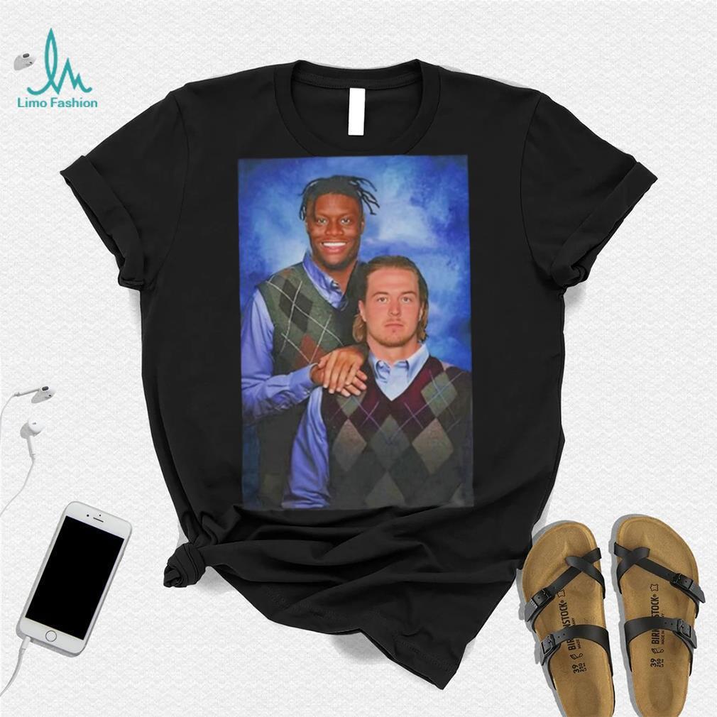 Step Brothers George Pickens and Kenny Pickett Pittsburgh Steelers shirt -  Limotees