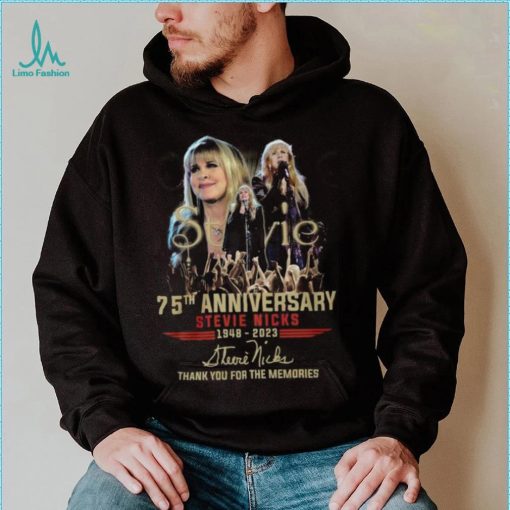 Stevie 75th Anniversary Stevie Nicks 1948 – 2023 Thank You For The Memories Shirt