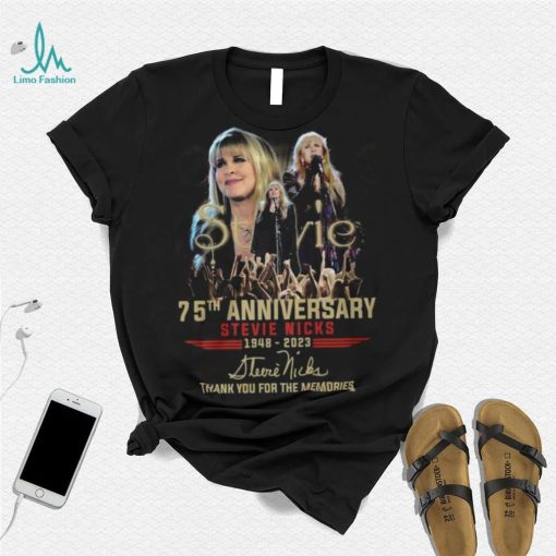 Stevie 75th Anniversary Stevie Nicks 1948 – 2023 Thank You For The Memories Shirt