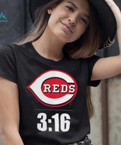 Stone Cold Steve Austin Black Cincinnati Reds 3 16 Shirt