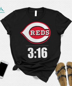 Stone Cold Steve Austin Black Cincinnati Reds 3 16 Shirt