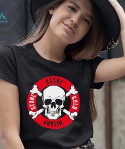 Stone Cold Steve Austin skull logo shirt