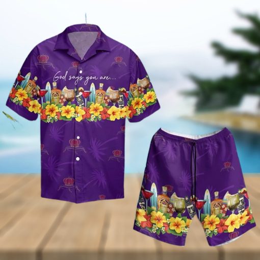 Summer Crown Royal Short Sleeve Hawaiian Shirt