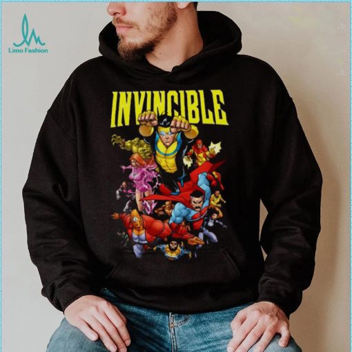 Superhero Cartoon Invincible Cartoon shirt