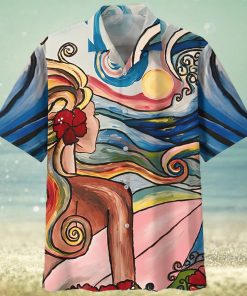 Surfing Colorful Nice Design Unisex Hawaiian Shirt