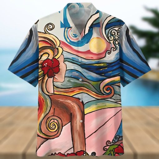 Surfing Colorful Nice Design Unisex Hawaiian Shirt