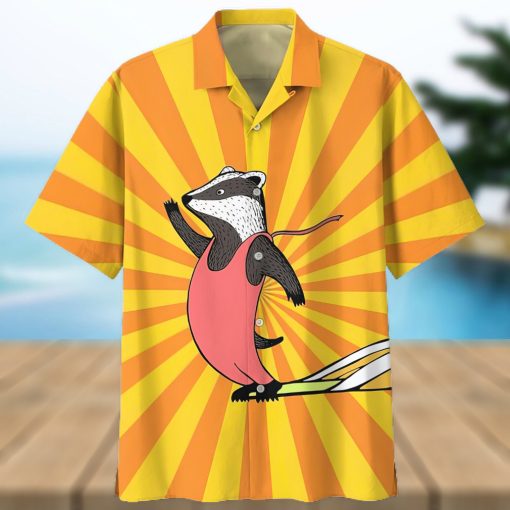 Surfing Yellow Amazing Design Unisex Hawaiian Shirt