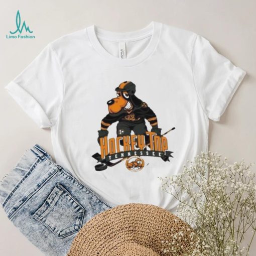 Tennessee comfort colors smokey hockey t shirt