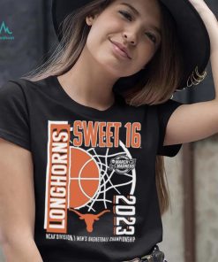 Texas Longhorns 2023 NCAA Division I Men’s Basketball Championship Tournament March Madness Sweet 16 shirt