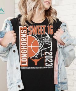 Texas Longhorns 2023 NCAA Division I Men’s Basketball Championship Tournament March Madness Sweet 16 shirt