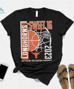 Texas Longhorns 2023 NCAA Division I Men’s Basketball Championship Tournament March Madness Sweet 16 shirt