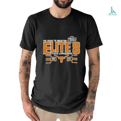 Texas Longhorns Elite 8 Basketball Black 2023 Shirt