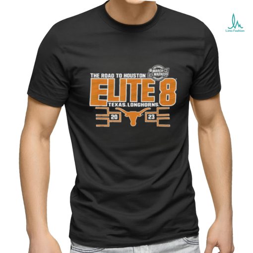 Texas Longhorns Elite 8 Basketball Black 2023 Shirt