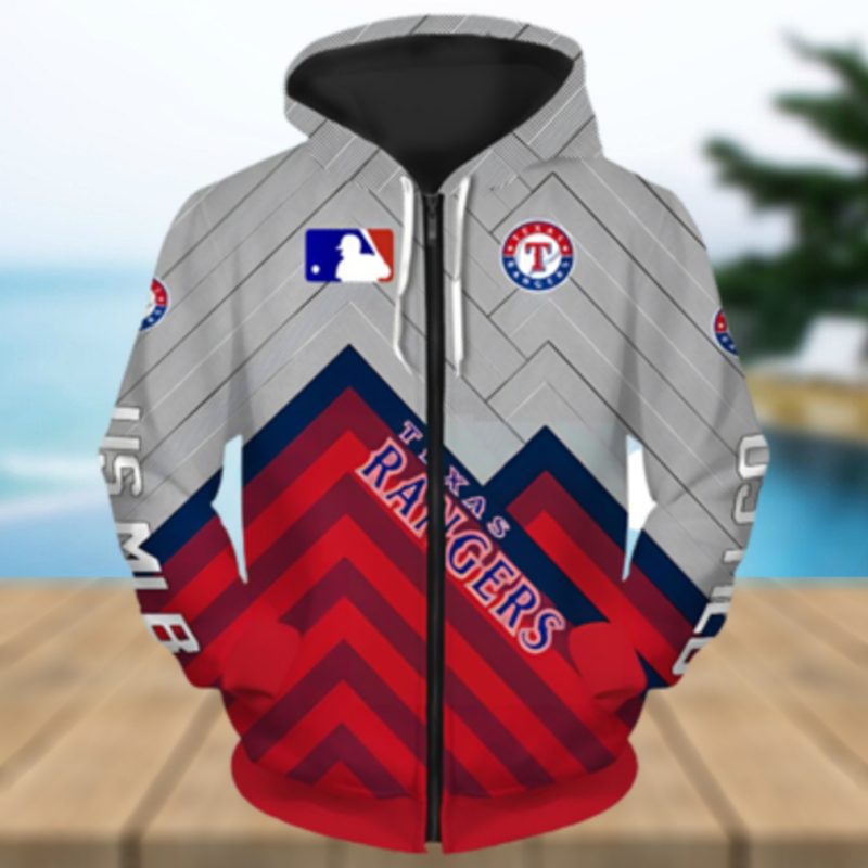 Texas Rangers Hoodie 3D cheap baseball Sweatshirt for fans