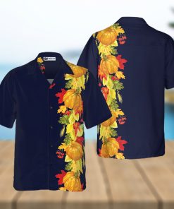 Thanksgiving Harvest Season Elements Hawaiian shirt