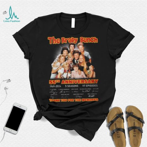 The Brady Bunch 55th Anniversary 1969 – 2024 Thank You For The Memories Shirt