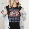 34 Years Of Seinfeld Thank You For The Memories Signatures Shirt