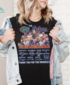 The Gators Florida Gator Legend Thank You For The Memories Shirt