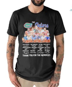 The Gators Florida Gator Legend Thank You For The Memories T Shirt