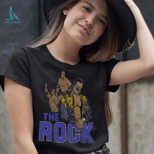 The Rock Illustrated Tri Blend Shirt