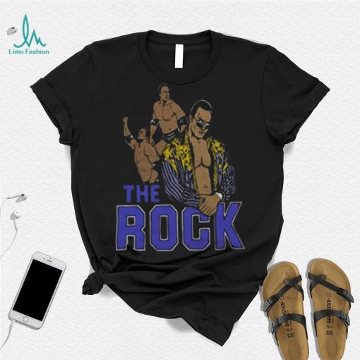 The Rock Illustrated Tri Blend Shirt