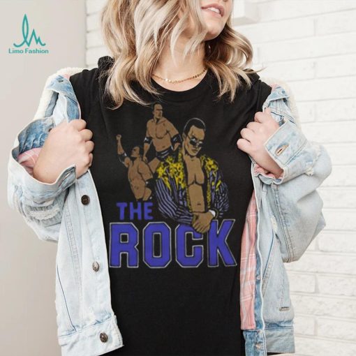 The Rock Illustrated Tri Blend Shirt