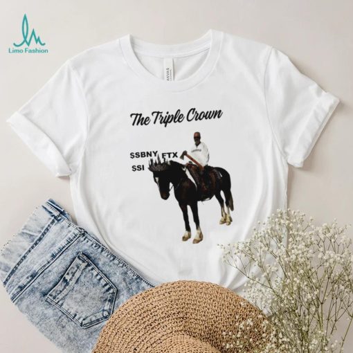 The Triple Crown photo hoodie shirt