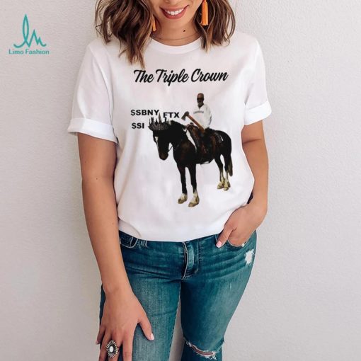 The Triple Crown photo shirt