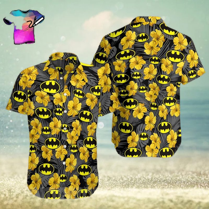 The best selling  Batman Floral All Over Print Unisex Hawaiian Shirt