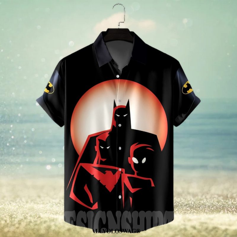 The best selling  Batman Midnight Animated All Over Print Hawaiian Shirt