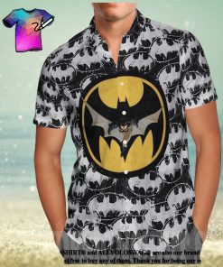 The best selling Batman Painted Logo All Over Print Hawaiian Shirt