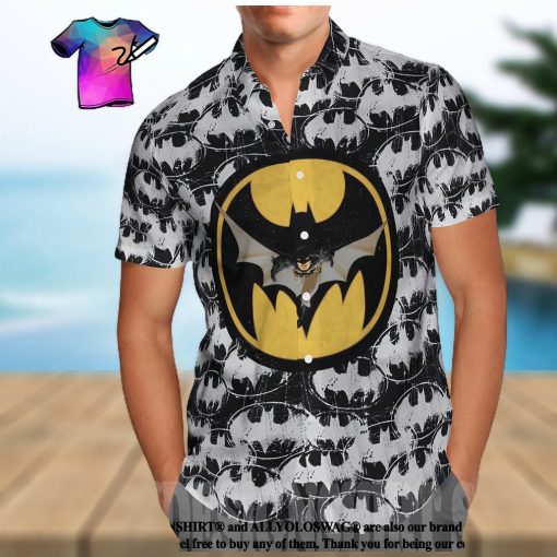 The best selling  Batman Painted Logo All Over Print Hawaiian Shirt