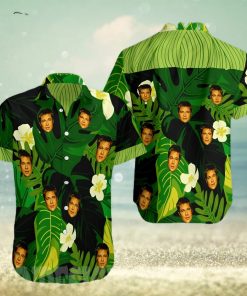 The best selling Brad Pitt All Over Print Summer Short Sleeve Hawaiian Beach Shirt