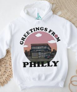 The philadelphia inquirer greetings from philly shirt