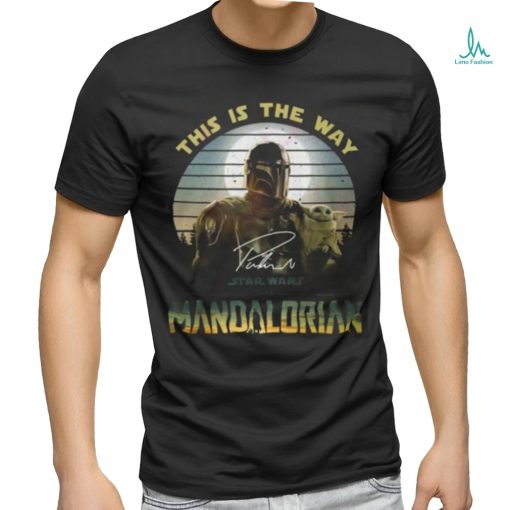 This Is A Way Star Wars The Mandalorian T Shirt