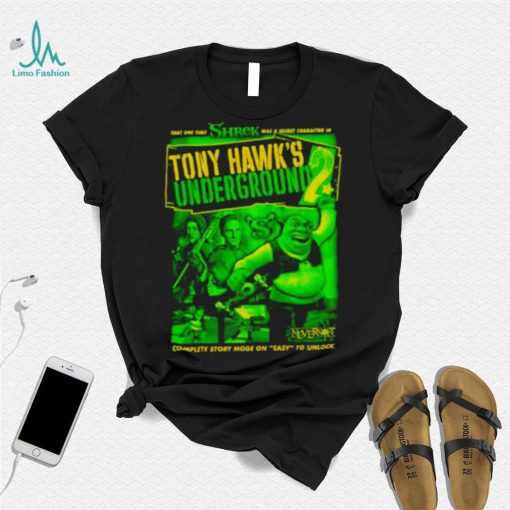 Tony Hawk’s Underground Shrek 2 Hoodie Shirt
