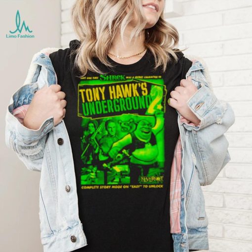 Tony Hawk’s Underground Shrek 2 shirt