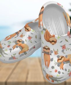 Top selling Item Sloth Cool Full Printed Crocs Sandals