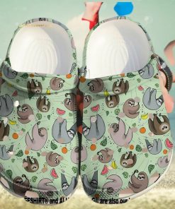 Top selling Item  Sloth Hanging 102 Gift For Lover Crocs Crocband Adult Clogs