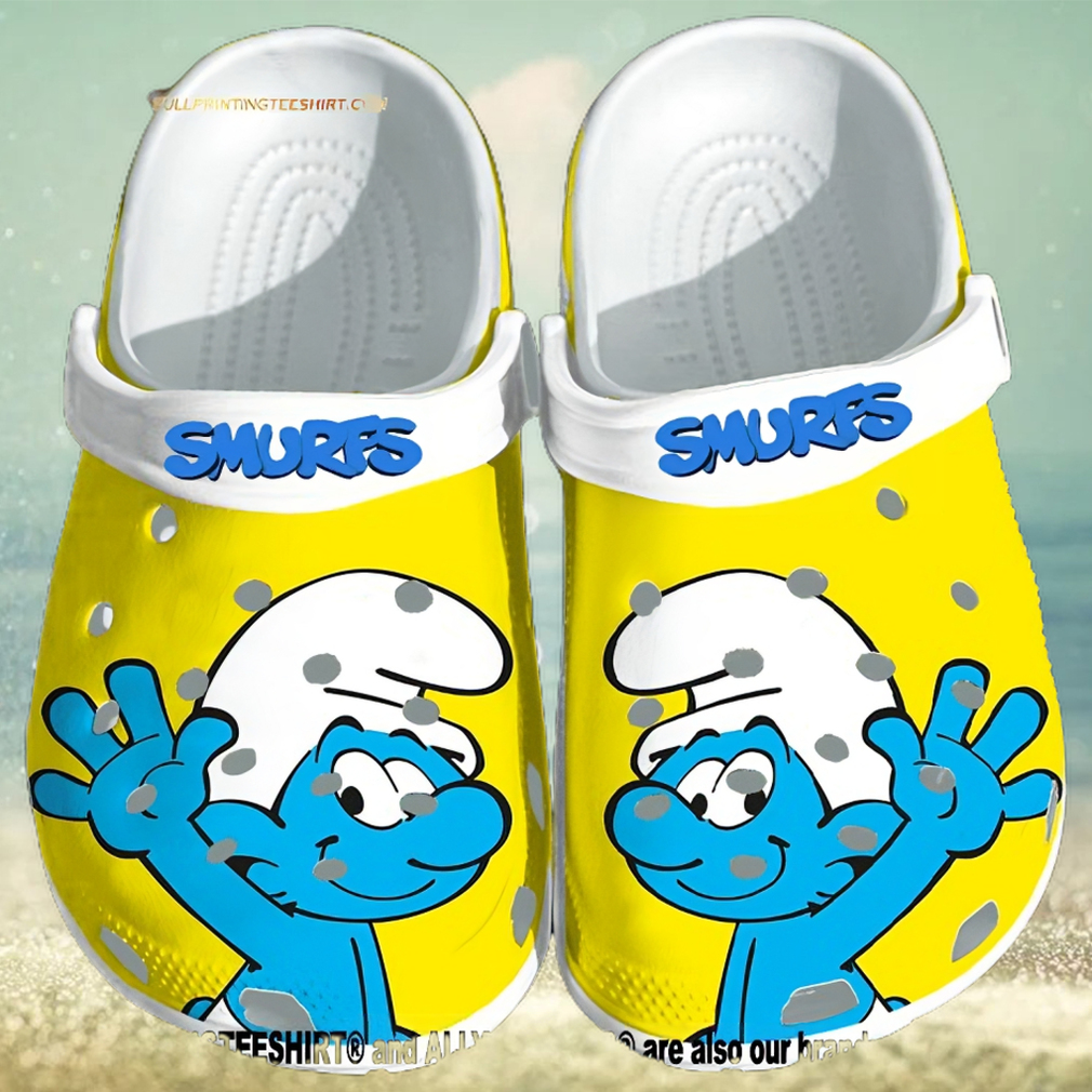 Item Smurfs 3 For Men And Women Fashion Crocs - Limotees