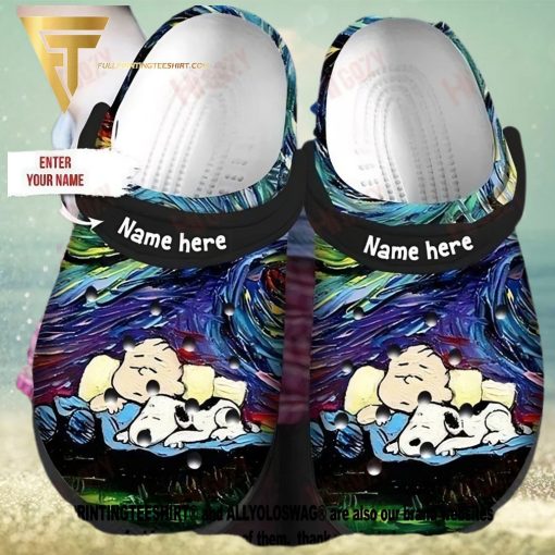 Top selling Item  Snoopy And Peanut Autism Street Style Crocs Shoes