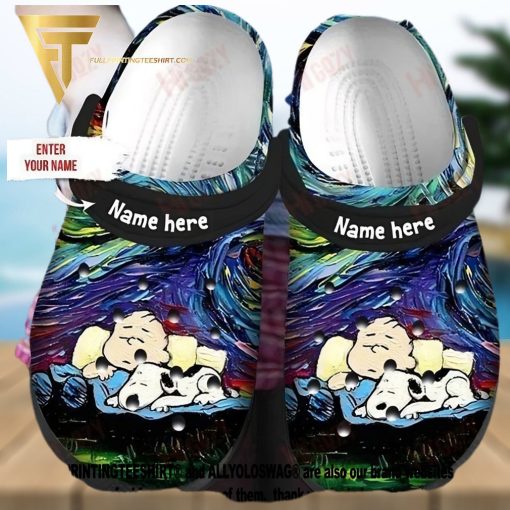 Top selling Item  Snoopy And Peanut Autism Street Style Crocs Shoes